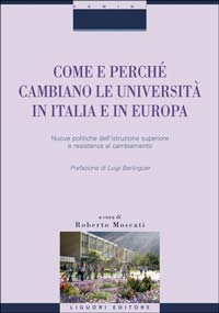Copertina libro Come e perché cambiano le Università in Italia e in Europa