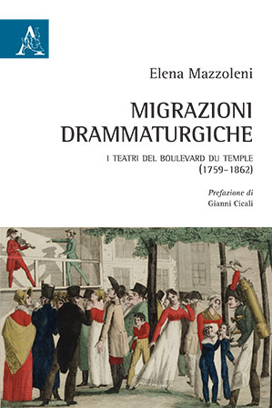 Copertina libro Migrazioni drammaturgiche