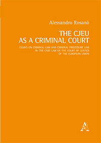 Copertina libro The CJEU as a Criminal Court