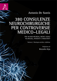 Copertina libro 380 consulenze neurochirurgiche per controversie medico–­legali