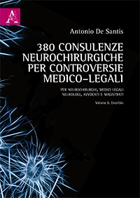 Copertina libro 380 consulenze neurochirurgiche per controversie medico–­legali