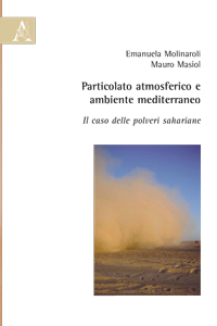 Copertina libro Particolato atmosferico e ambiente mediterraneo