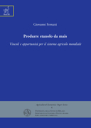Copertina libro Produrre etanolo da mais