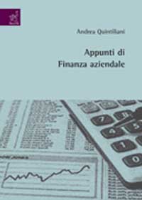 Copertina libro Appunti di Finanza aziendale