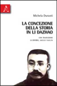 Copertina libro La concezione della storia in Li Dazhao