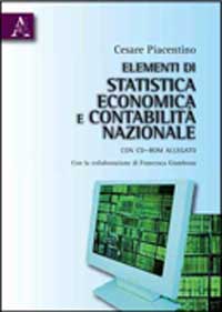 Copertina libro Elementi di Statistica economica e Contabilità nazionale