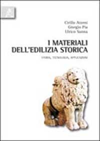 Copertina libro I materiali dell’edilizia storica