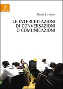 Copertina libro Le intercettazioni di conversazioni o comunicazioni