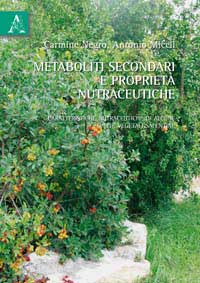 Copertina libro Metaboliti secondari e proprietà nutraceutiche