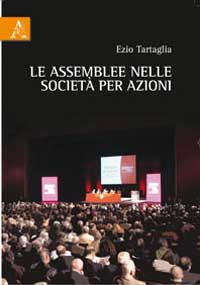 Copertina libro Le assemblee nelle società per azioni