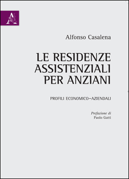 Copertina libro Le residenze assistenziali per anziani