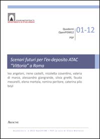 Copertina libro Scenari futuri per l’ex-deposito ATAC Vittoria a Roma