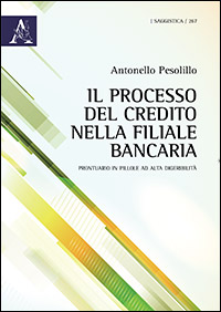 Copertina libro Il processo del credito nella filiale bancaria