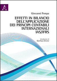 Copertina libro Effetti in bilancio dell’applicazione dei principi contabili internazionali IAS/IFRS