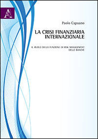 Copertina libro La crisi finanziaria internazionale
