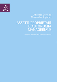 Copertina libro Assetti proprietari e autonomia manageriale