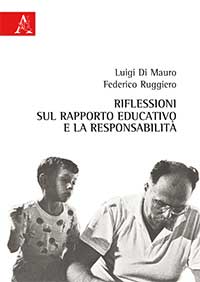 Copertina libro Riflessioni sul rapporto educativo e la responsabilità