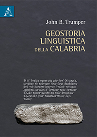 Copertina libro Geostoria linguistica della Calabria