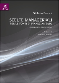 Copertina libro Scelte manageriali per le fonti di finanziamento