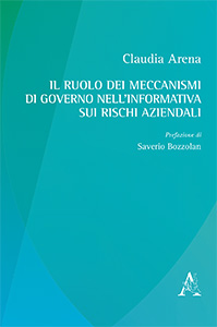 Copertina libro Il ruolo dei meccanismi di governo nell’informativa sui rischi aziendali