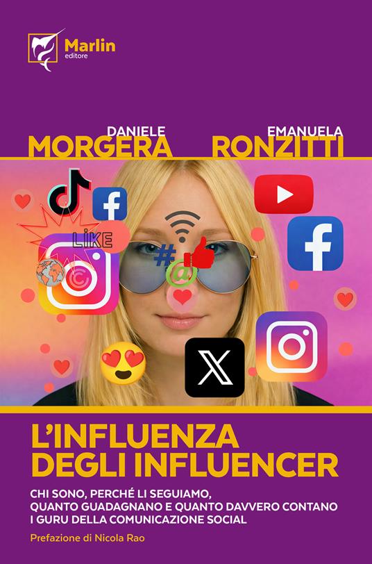 Copertina libro L’influenza degli influencer