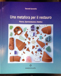 Copertina libro Una metafora per il restauro