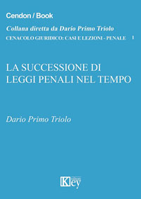 Copertina libro La successione di leggi penali nel tempo