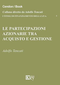 Copertina libro Le partecipazioni azionarie tra acquisto e gestione