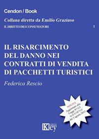 Copertina libro Il risarcimento del danno nei contratti di vendita di pacchetti turistici