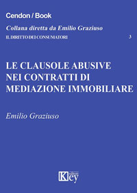 Copertina libro Le clausole abusive nei contratti di mediazione immobiliare