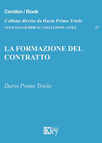 Copertina libro La formazione del contratto