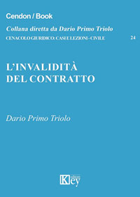 Copertina libro L’invalidità del contratto