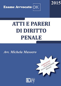 Copertina libro Atti e pareri di diritto penale 2015