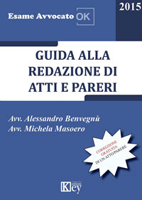 Copertina libro Guida alla redazione di atti e pareri