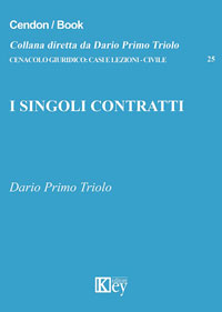 Copertina libro I singoli contratti