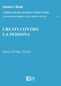 Copertina libro I reati contro la persona
