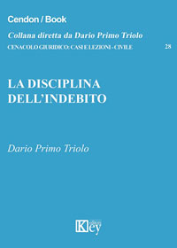Copertina libro La disciplina dell’indebito