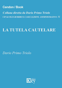 Copertina libro La tutela cautelare