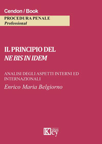 Copertina libro Il principio del ne bis in idem.
