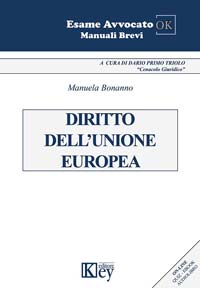 Copertina libro Diritto dell’Unione Europea