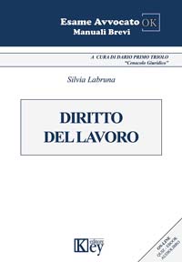 Copertina libro Diritto del lavoro