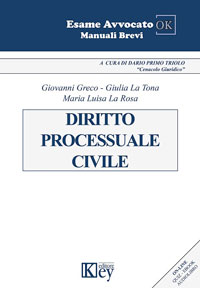 Copertina libro Diritto processuale civile