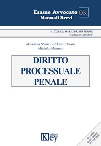 Copertina libro Diritto processuale penale