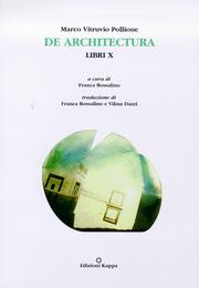 Copertina libro De Architectura