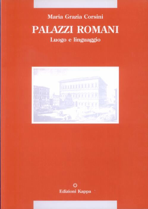Copertina libro Palazzi romani